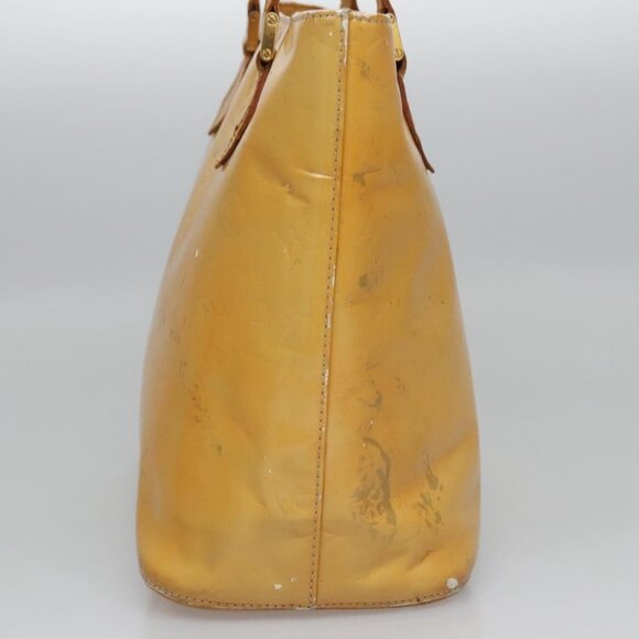 LOUIS VUITTON Monogram Vernis Houston Hand Bag Gris M91053 LV Auth EC632 - Picture 5 of 16